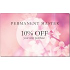 Карта клиента Permanent Master 10%